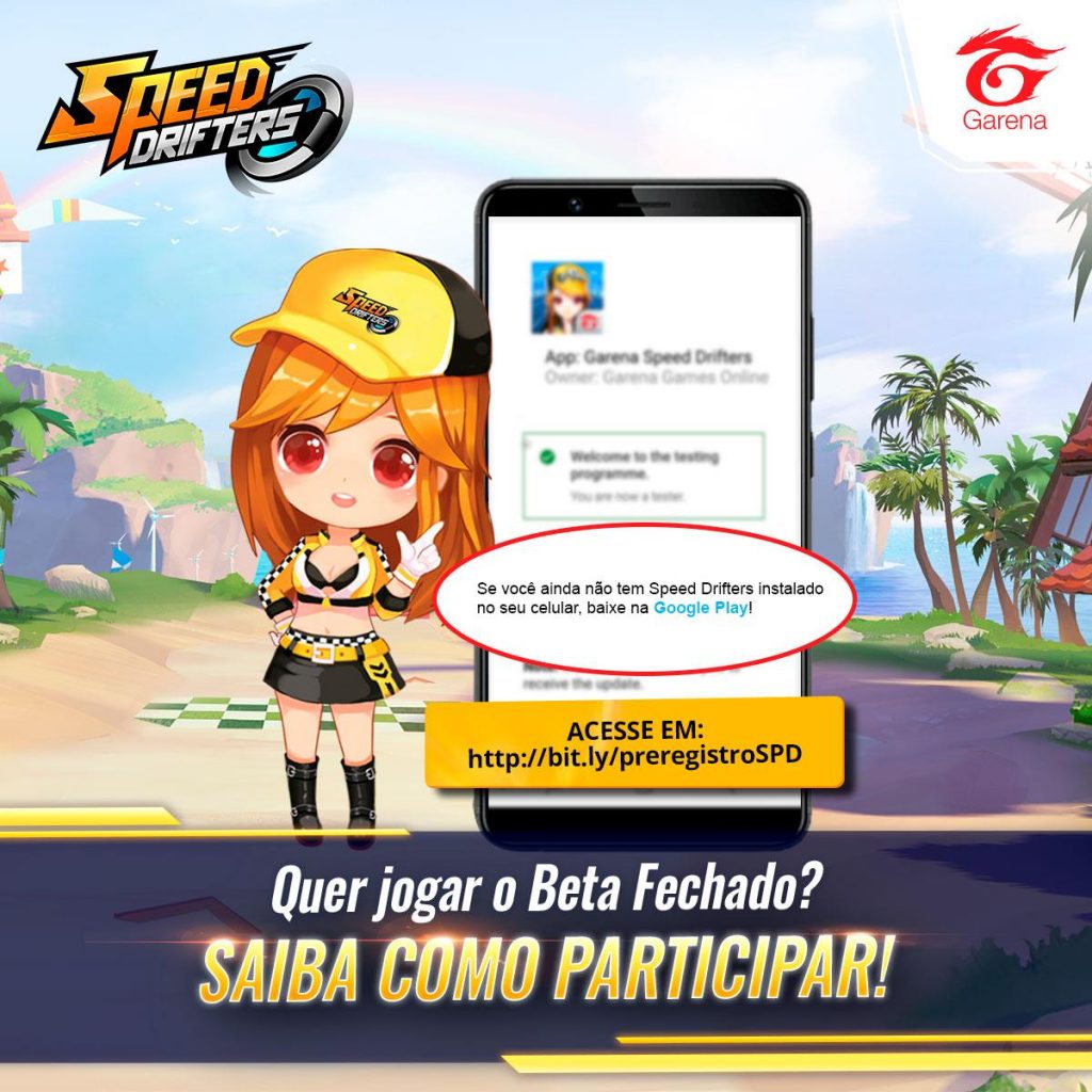 Speed Drifters: conheça novo jogo da Garena e faça pré-registro para beta