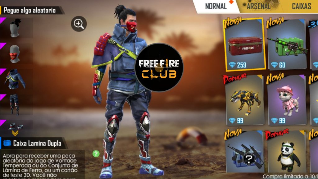 OFICIAL! SKIN DO SAMURAI ESTÁ VOLTANDO! - Free Fire Club