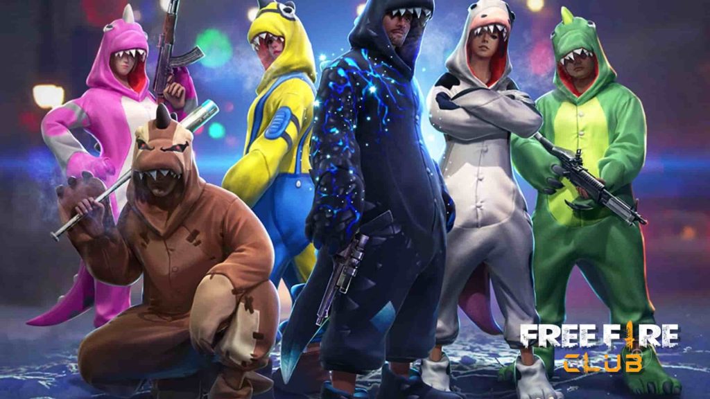 TODAS AS SKINS DINO DE VOLTA EM NOVO EVENTO - Free Fire Club