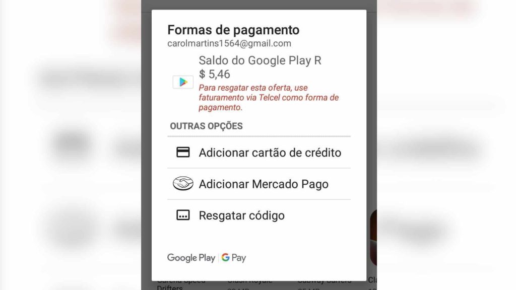 Resgate Agora 200 Diamantes na Google Play Grátis!