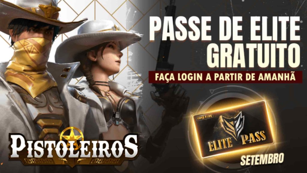 Free Fire: como ganhar Passe de Elite de setembro de 2019 de graça