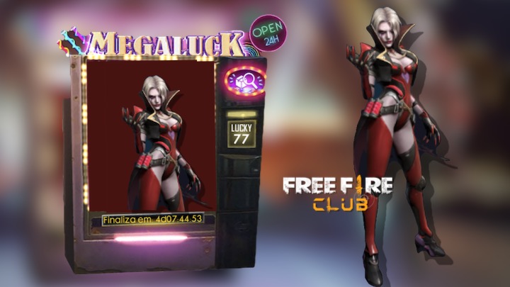 NOVO DIAMANTE ROYALE: MISS SANGRENTA VAMPIRA - Free Fire Club