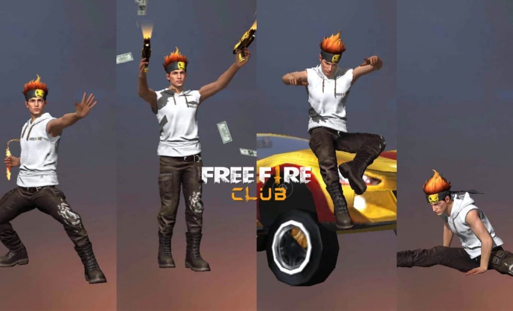 Novos Emotes Da Proxima Atualizacao Do Free Fire Free Fire Club