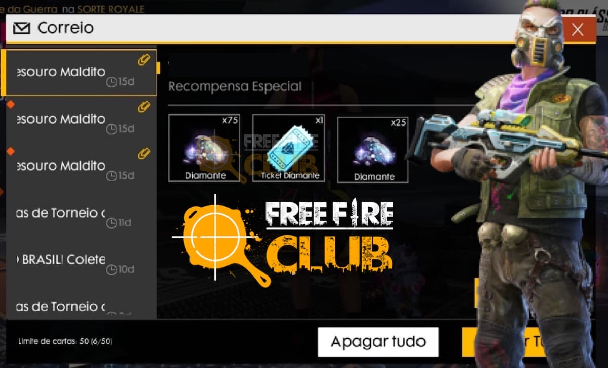 CÓDIGO DE 100 DIAMANTES GRÁTIS NO FREE FIRE AINDA ESTÁ FUNCIONANDO