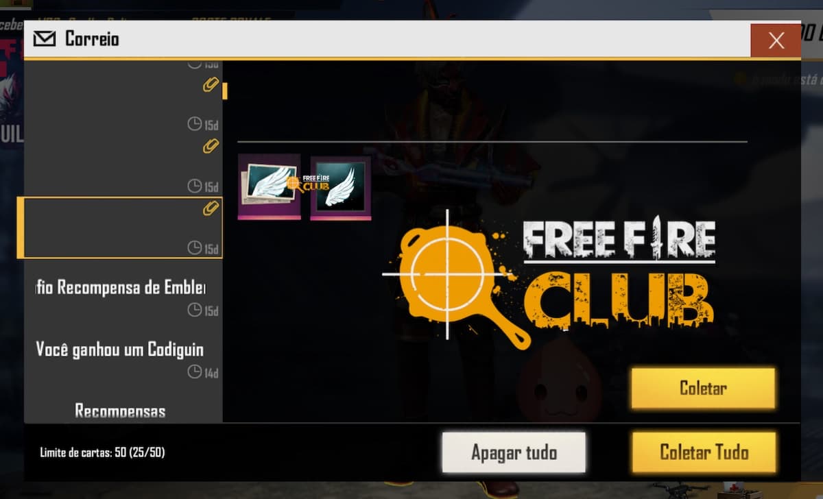 FIM PERDI MEU BANNER ANGELICAL E VERIFICADO NO FREE FIRE