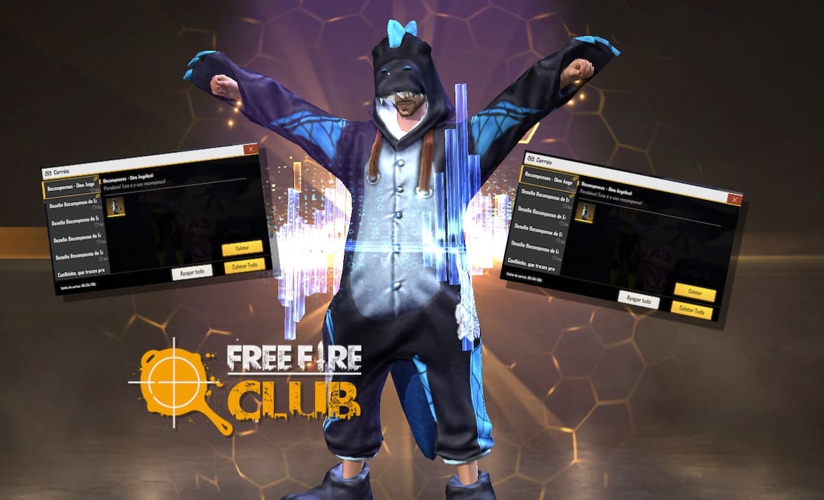 Garena libera Códigos Free Fire do Dino Angelical: como resgatar - Free