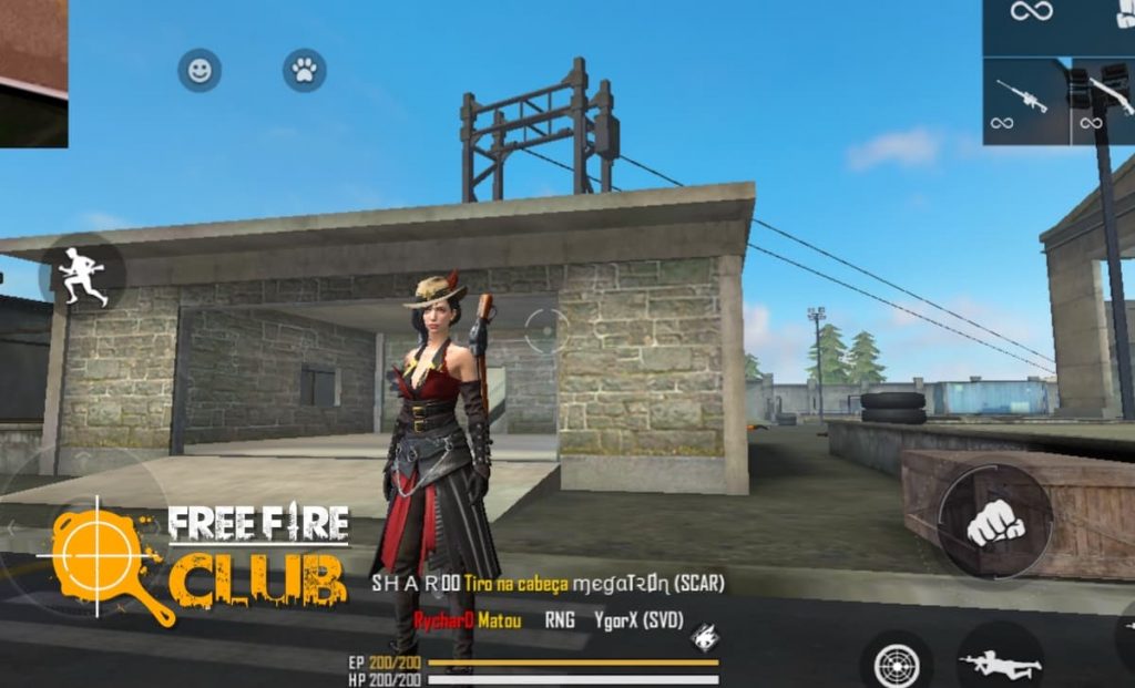 Garena Free Fire - A nova ilha de treinamento agora tem um ringue