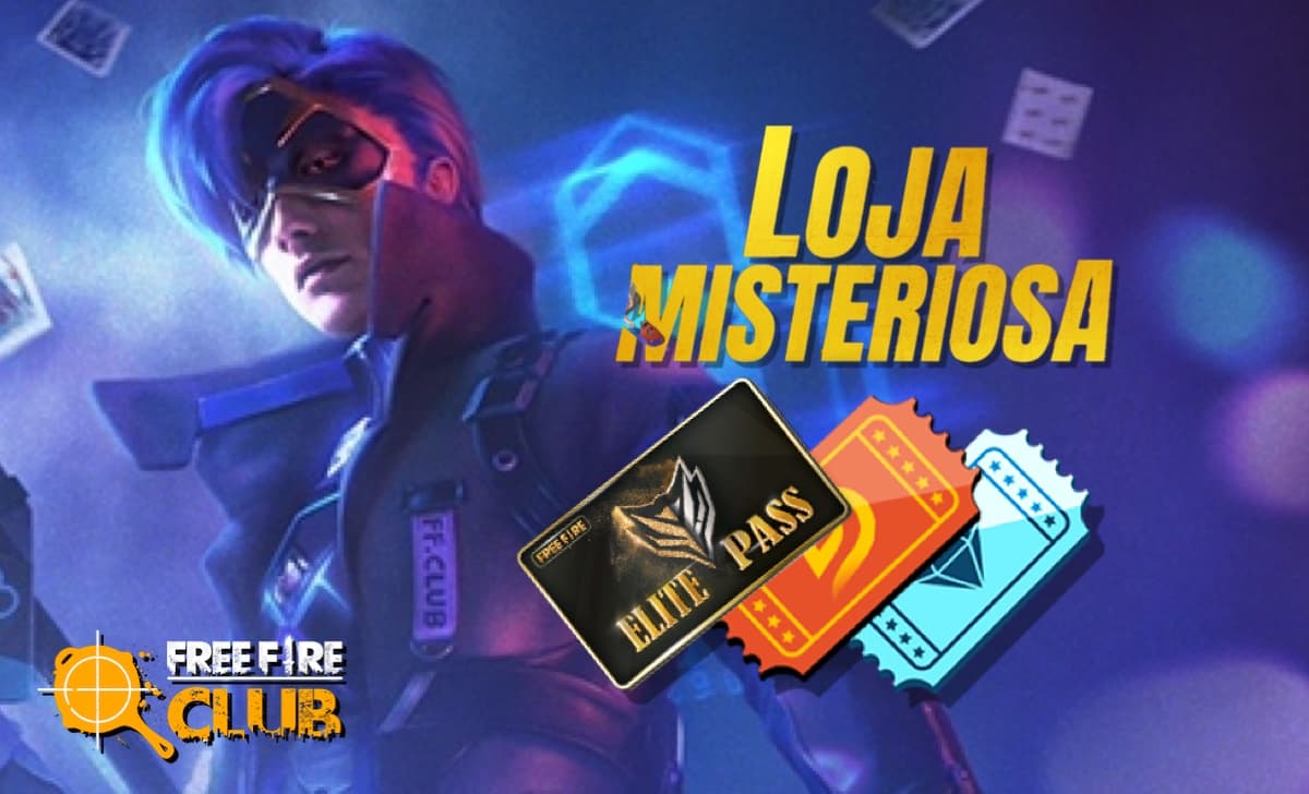 A que horas chega a Loja Misteriosa no Free Fire?