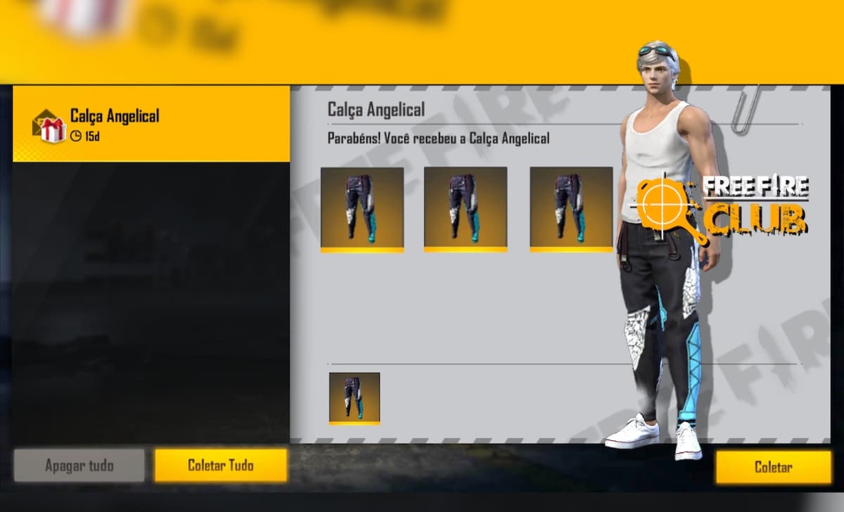 Como pegar o código da calça angelical no Free Fire? – Dicas de