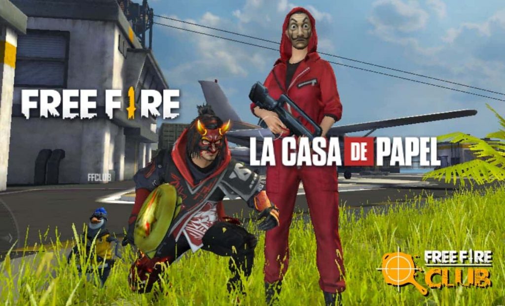 Missões do Free Fire e La Casa de Papel com item grátis no domingo! - Free  Fire Club