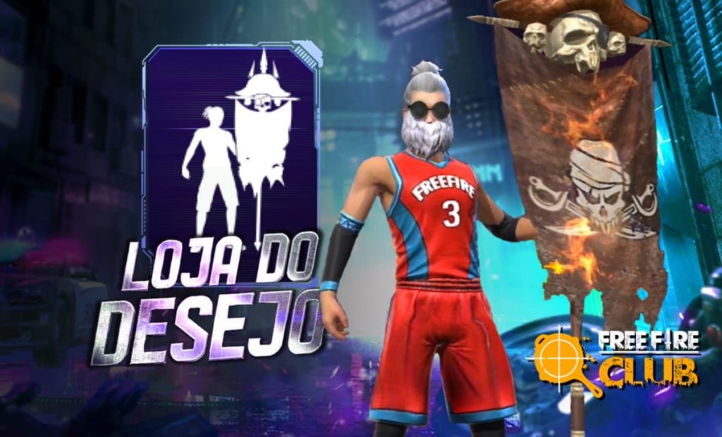 Free Fire: Loja do Desejo traz Conjunto Ciborgue Azul, free fire