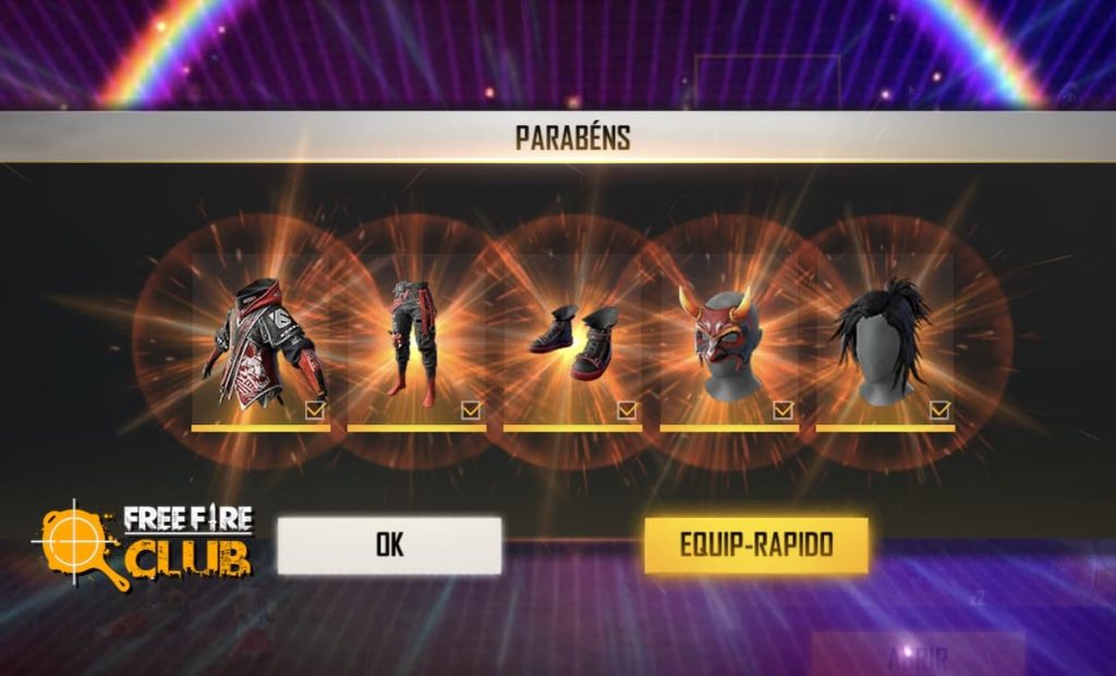 CODIGUIN FF: Códigos Free Fire do passe de elite Batalha das Ruas