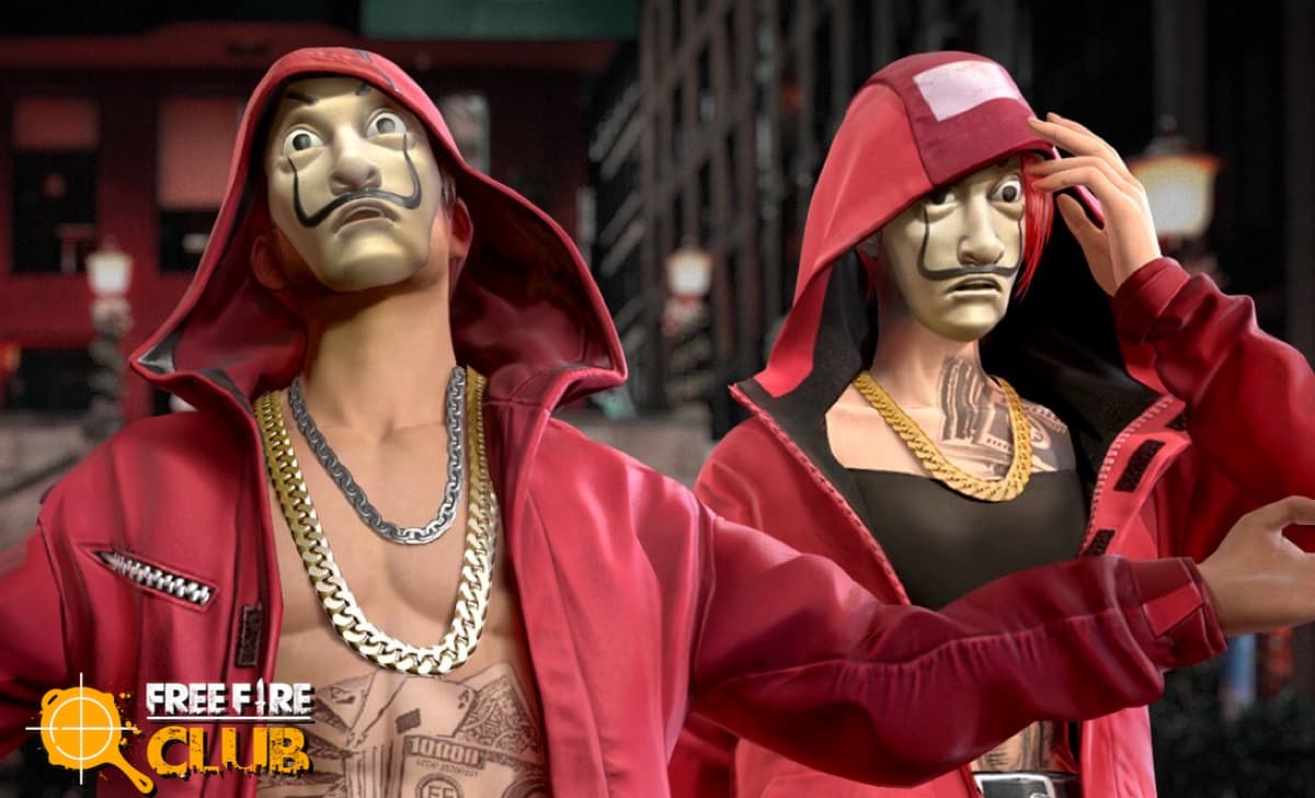 La Casa de Papel” vai ganhar evento no jogo Free Fire – O Presente