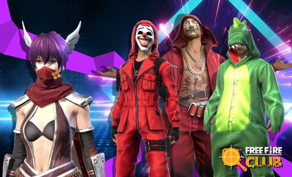 10 skins do Free Fire para voltar em 2022 - Free Fire Club