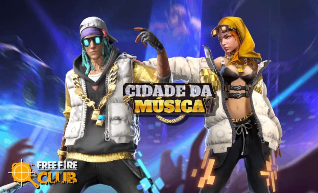 Free Fire: Passe de Elite Cidade da Música; veja os principais