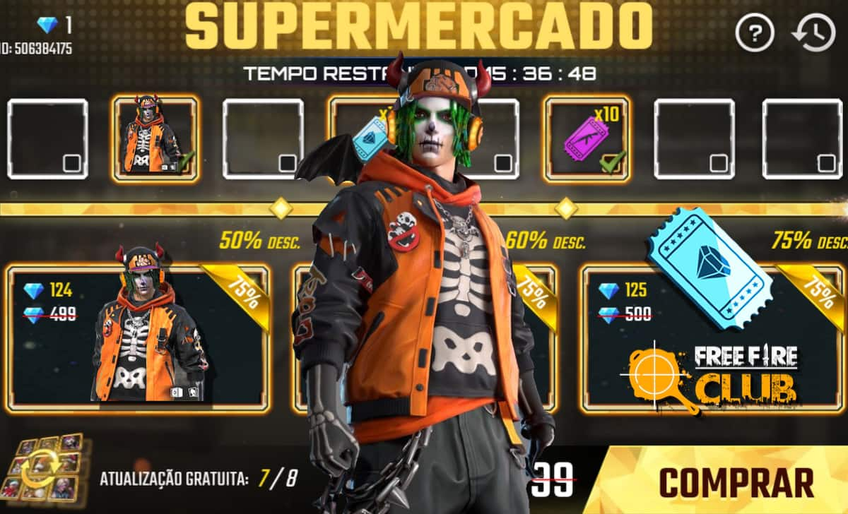 Zapudo: o novo pacote de skin do Free Fire