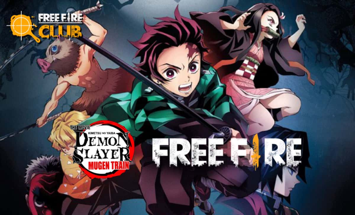 Colaboração Free Fire x Demon Slayer - Tudo o que você precisa