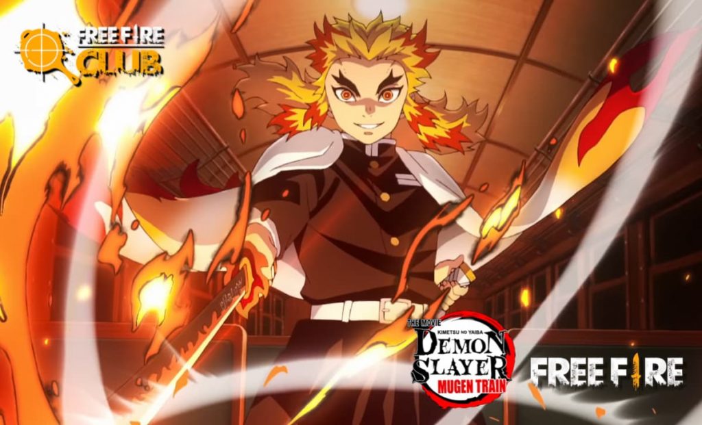 Free Fire e Demon Slayer: Kimetsu no Yaiba se unem para uma parceria épica!