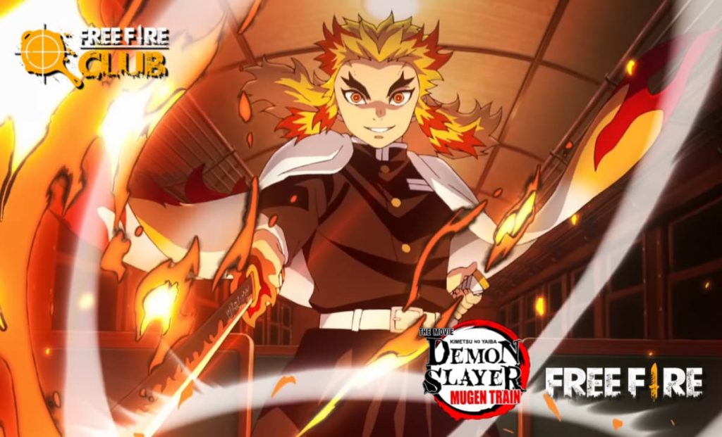 Free Fire e Demon Slayer: Kimetsu no Yaiba se unem em uma nova colaboração