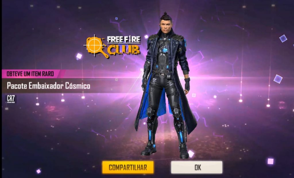 CODIGUIN FF 2020: Códigos Free Fire do Chrono - Cristiano Ronaldo CR7 -  Free Fire Club