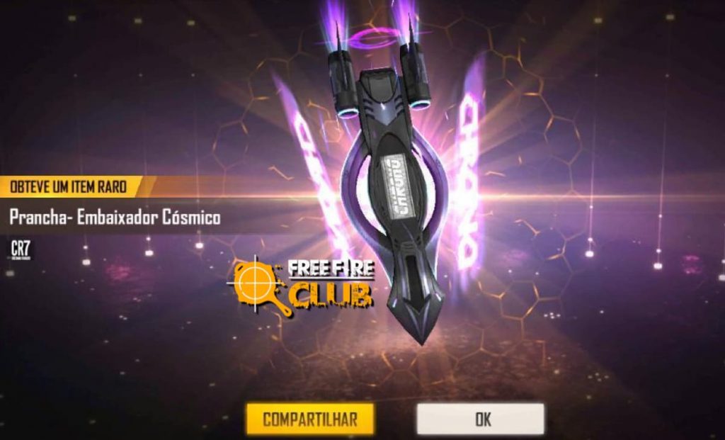 CODIGUIN FF 2020: Códigos Free Fire do Chrono - Cristiano Ronaldo CR7 -  Free Fire Club