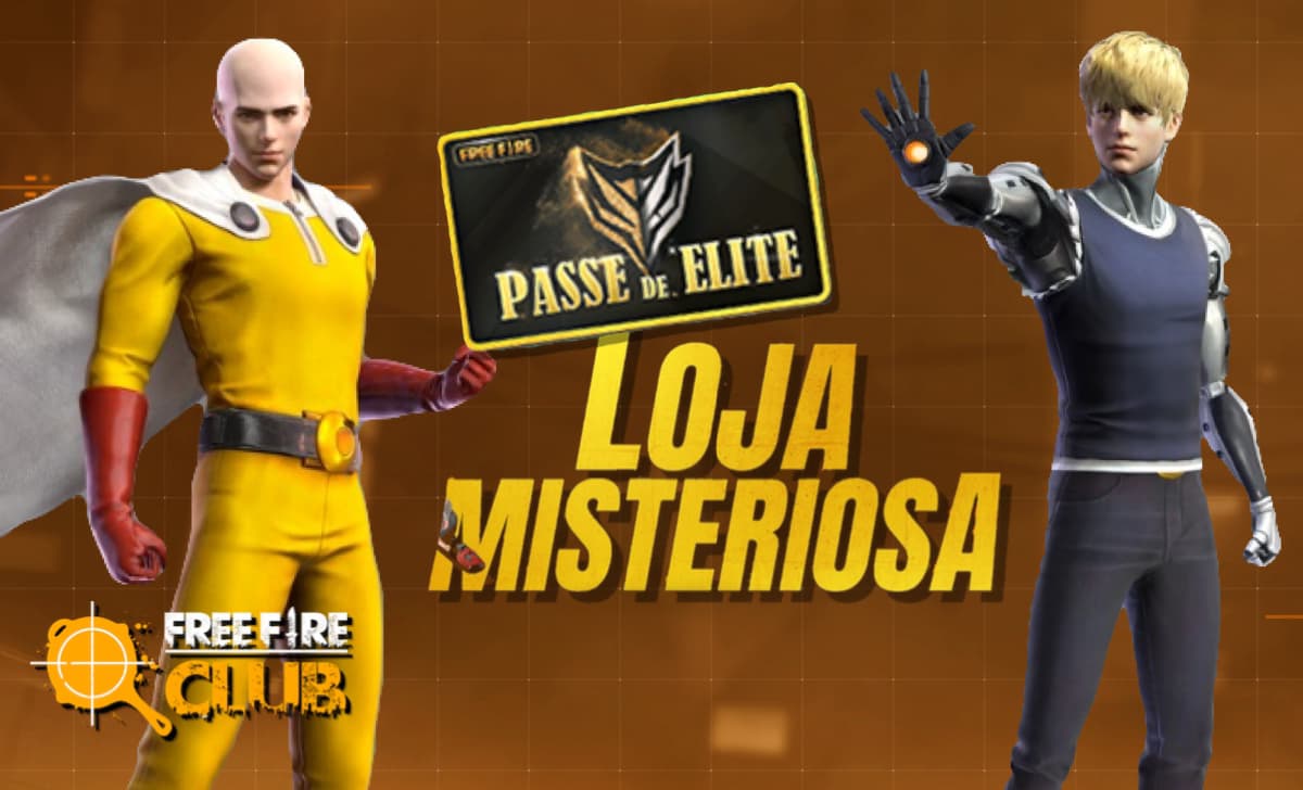 Free Fire: Loja Misteriosa traz Passe de Elite com desconto