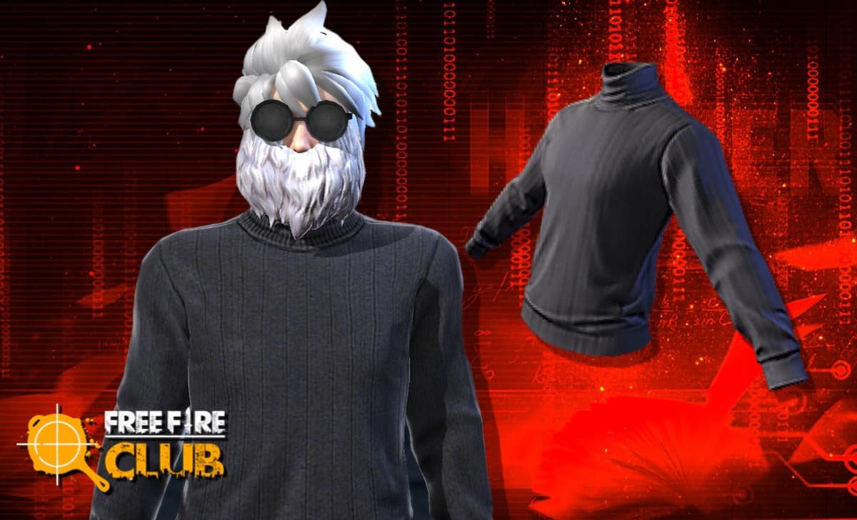 Camisa gola alta Free Fire e emote da bandeira de volta, saiba mais - Free  Fire Club