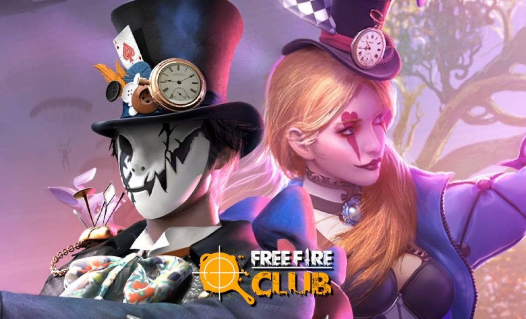 Garena Free Fire - Alice e o Chapeleiro chegaram botando banca no