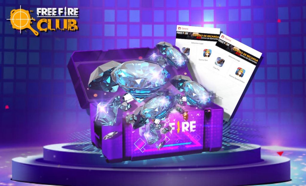 Free Fire: Evento de Recarga dá até 110% em Diamantes no jogo