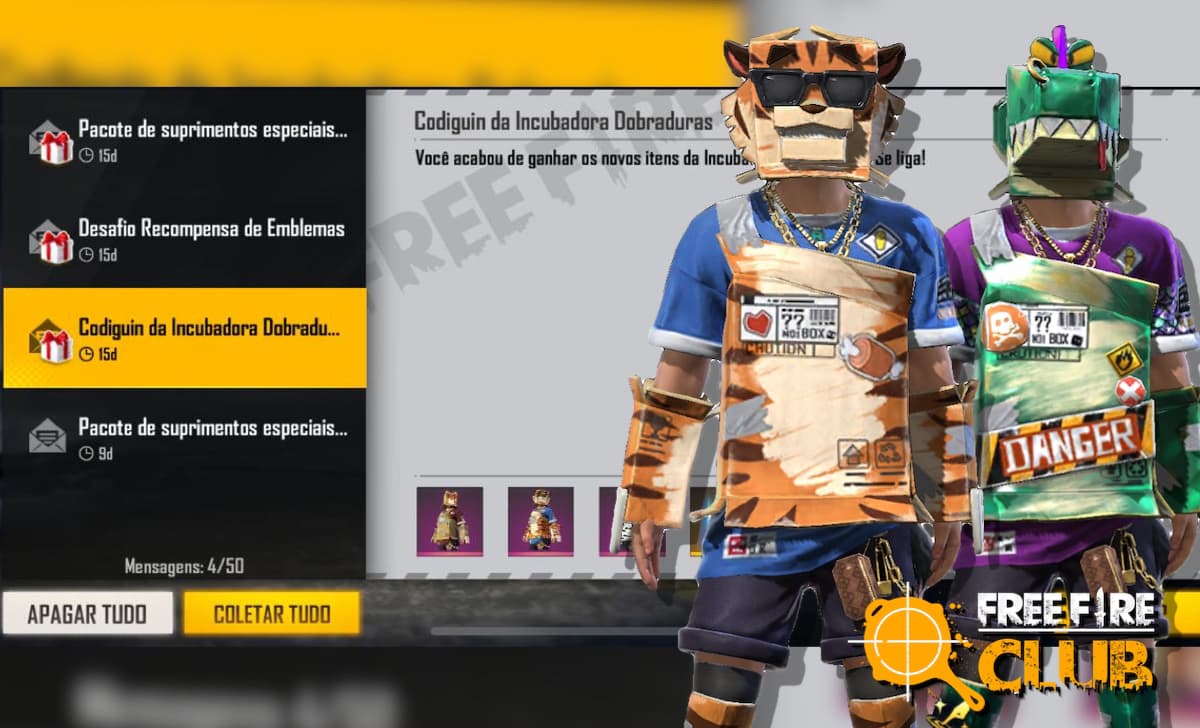 CODIGUIN FF 2021: Free Fire e Santander liberam códigos com skin