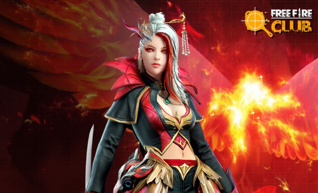 Free fire skins feminina  Dama de vermelho, Feminino, Free