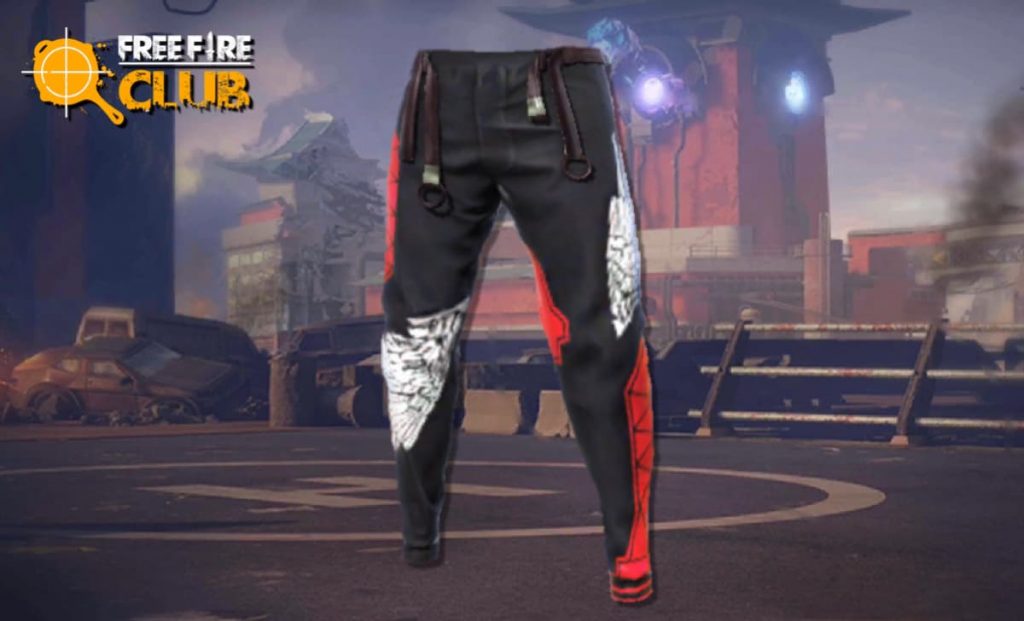 Codiguin da Calça Angelical Vermelha Código Free Fire FF - Breack iT