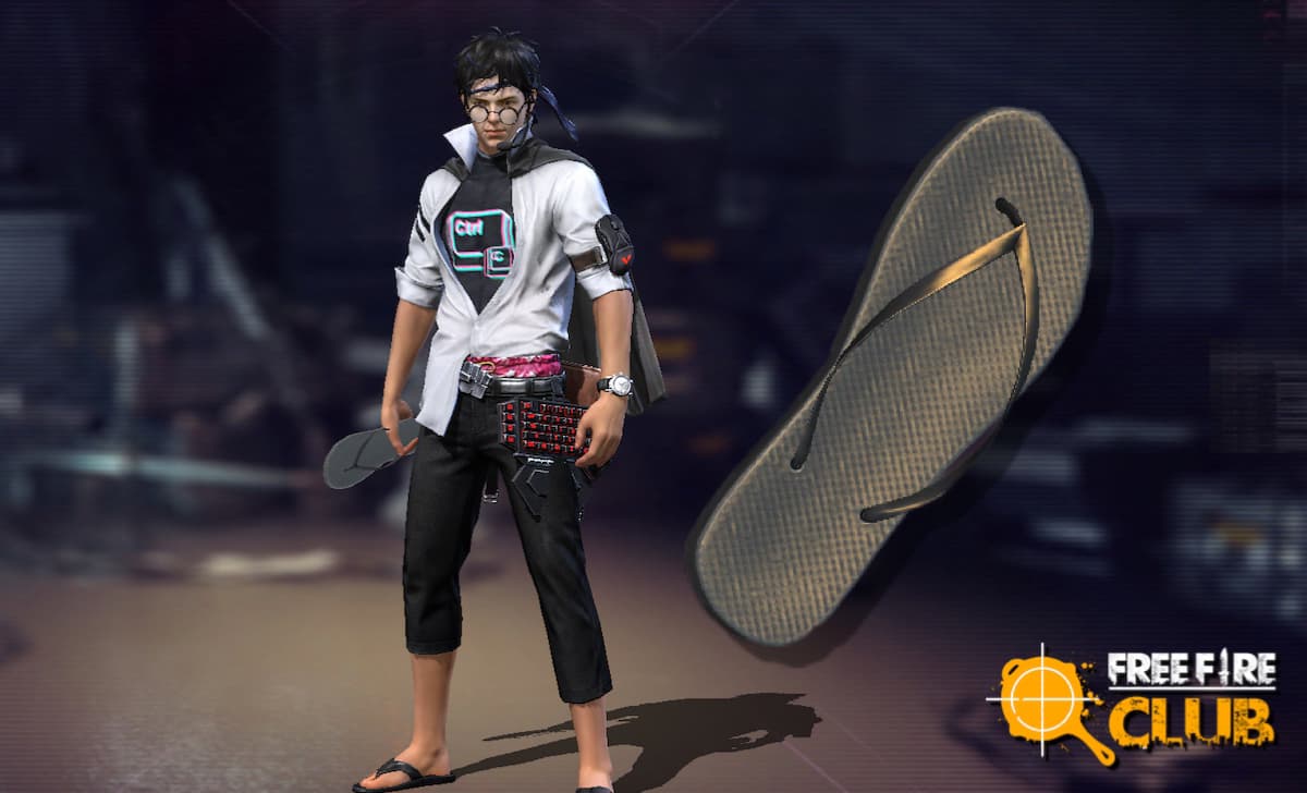 Free Fire: evento de recarga dá skin de faca em formato de chinelo