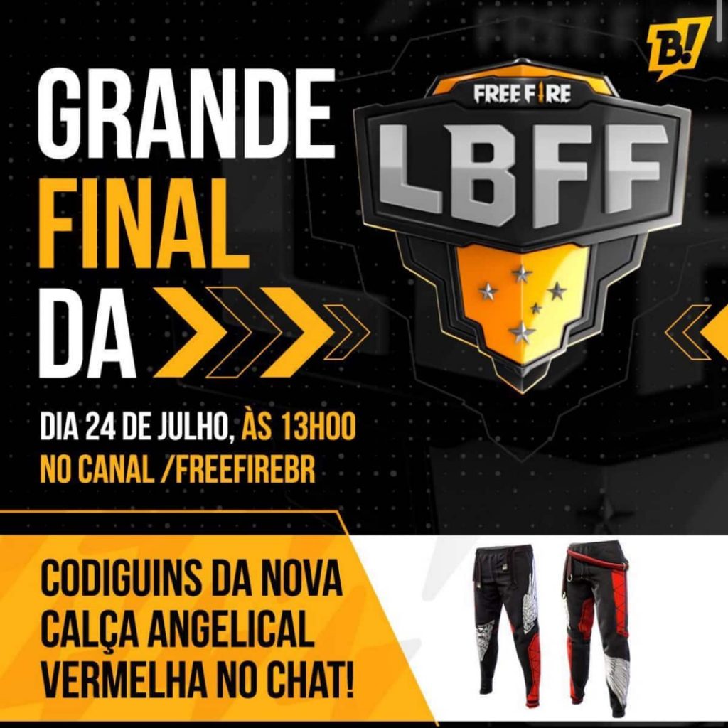 Obtenha o Codiguin da Calça Angelical no BK Free Fire - Dluz Games