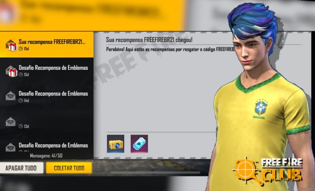 Codiguin de graça para Free Fire: confira os códigos de hoje 20 de outubro  de 2021 - CenárioMT