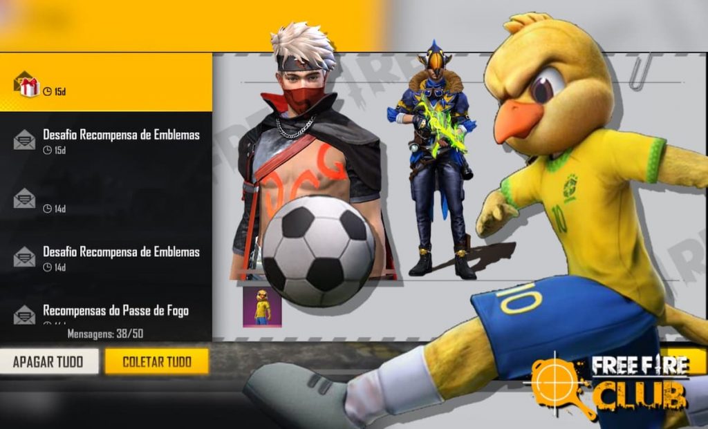 Codiguin FF Brasil x Uruguai - Veja como resgatar na Garena Reward - Free  Fire Dicas