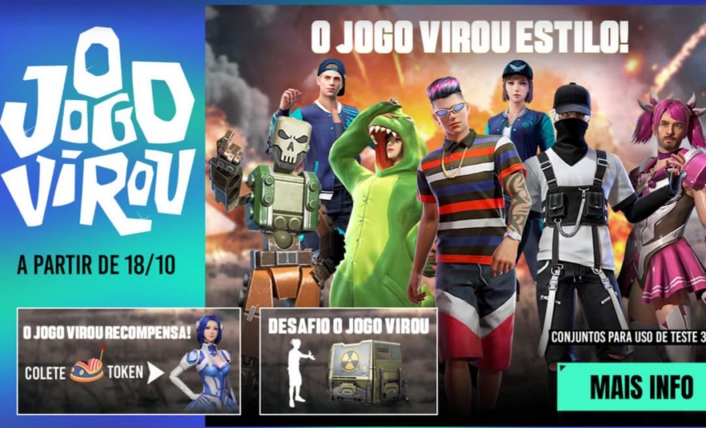 COMO PEGAR GRÁTIS GUIRIA ANGELICAL- SKIN PRISIONEIRO NO EVENTO O JOGO VIROU FREE  FIRE FIRE 