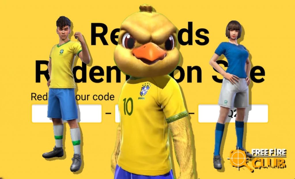 CODIGUIN FF: código do jogo Brasil x Venezuela liberado para todos, como  resgatar no site rewards