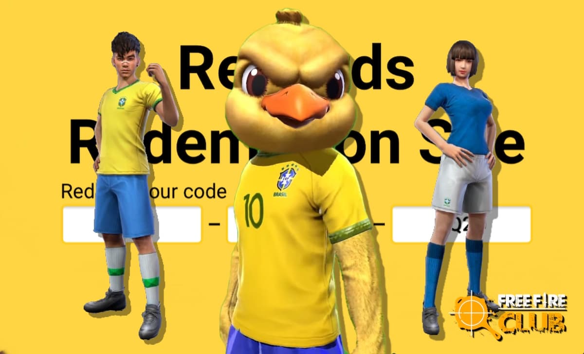 CODIGUIN FF: Códigos Free Fire dos jogos do Brasil para usar no Rewards  Garena - Free Fire Club