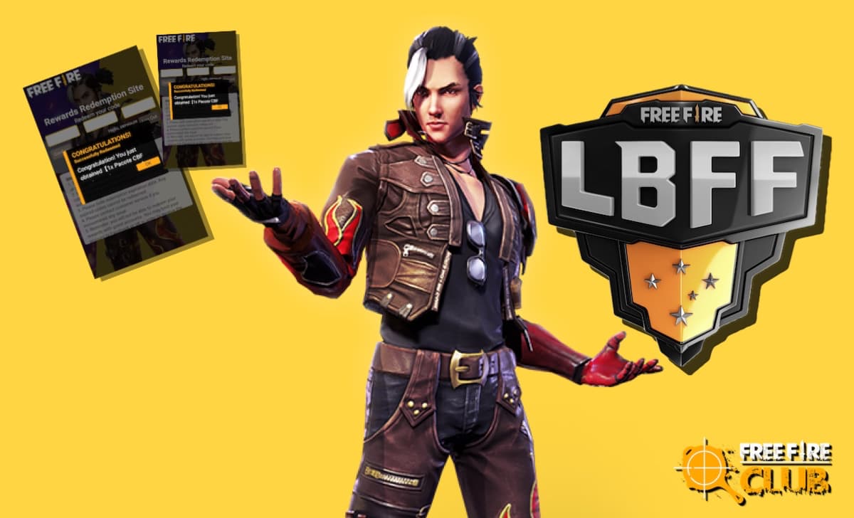 RESGATE AS SKINS FINAL DA LBFF, CODIGUIN INFINITO, NOVO EMOTE, ATUALIZAÇÃO  E MAIS - FREE FIRE 