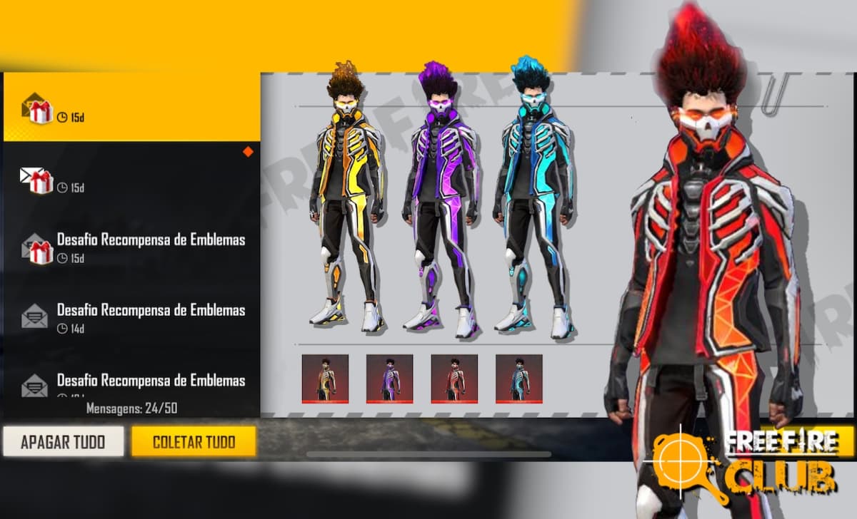 CODIGUIN FF 2021: Garena liberará novos códigos Free Fire da Calça  Angelical - Free Fire Club