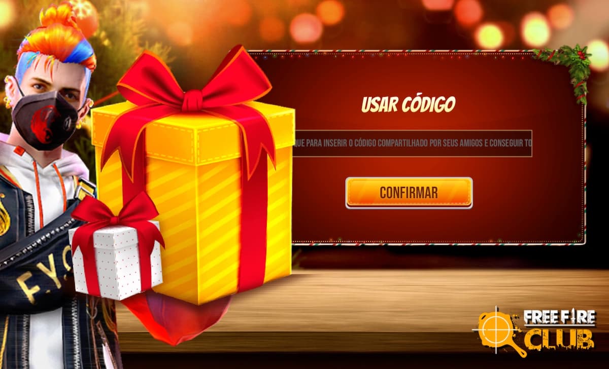 CODIGUIN FF 2023: código Free Fire de natal para resgatar no