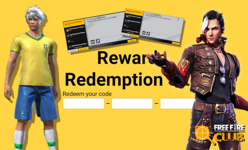 CODIGUIN FF: código Free Fire skins Jacaré e Zebra de Papel; Resgate no  Rewards