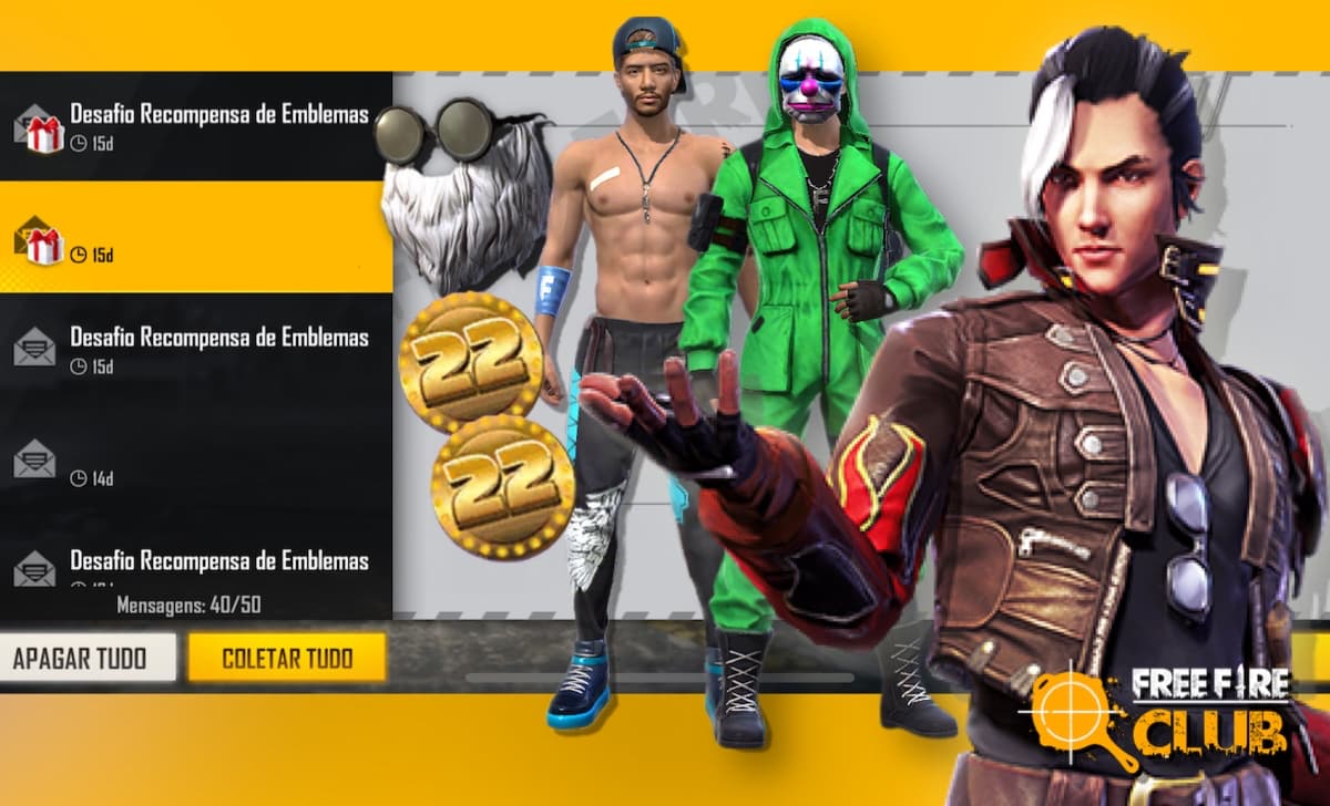 Rewards FF: Codiguin Free Fire em setembro 2023 - Free Fire Club