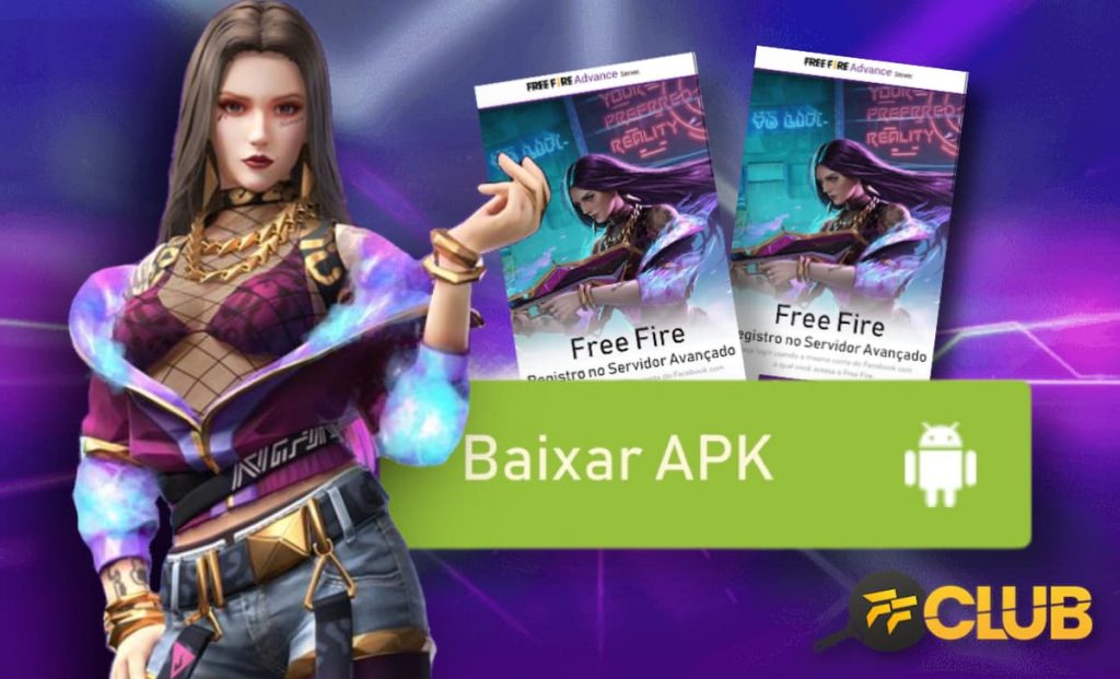 COMO BAIXAR A NOVA ATUALIZAÇÃO DO SERVIDOR AVANÇADO FREE FIRE!! (DOWNLOAD  APK) 