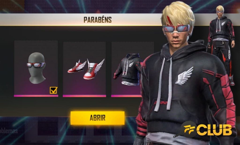 Codiguin da Calça Angelical Free Fire vermelha 2022: como resgatar no  Rewards - Free Fire Club