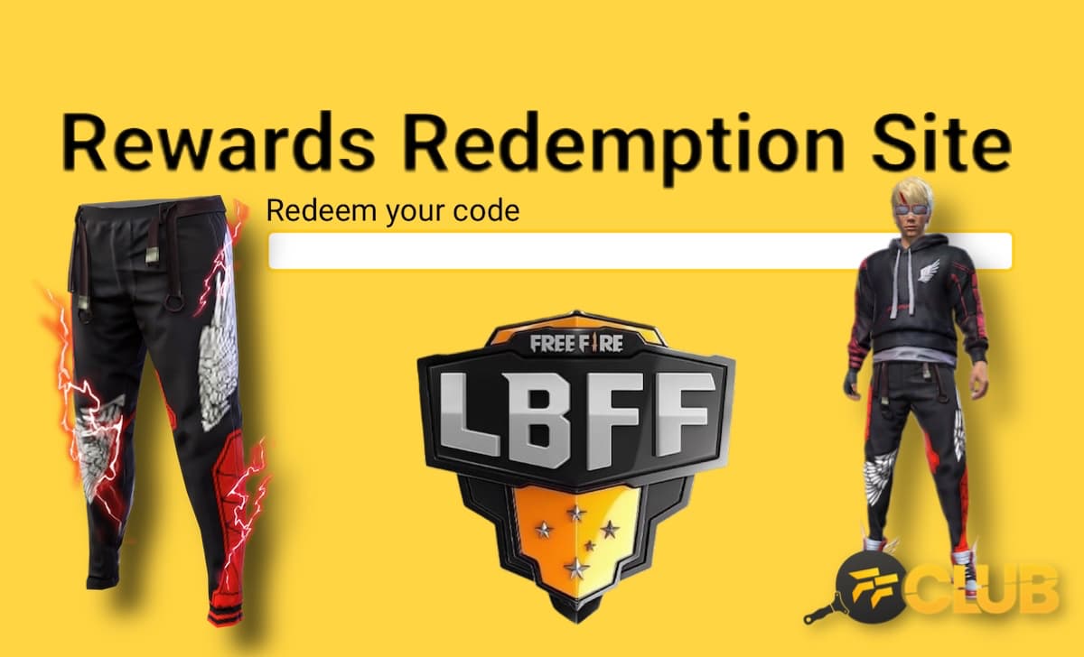 CODIGUIN FF: Free Fire libera código Calça Angelical Dourada (Amarela);  Resgate no Rewards