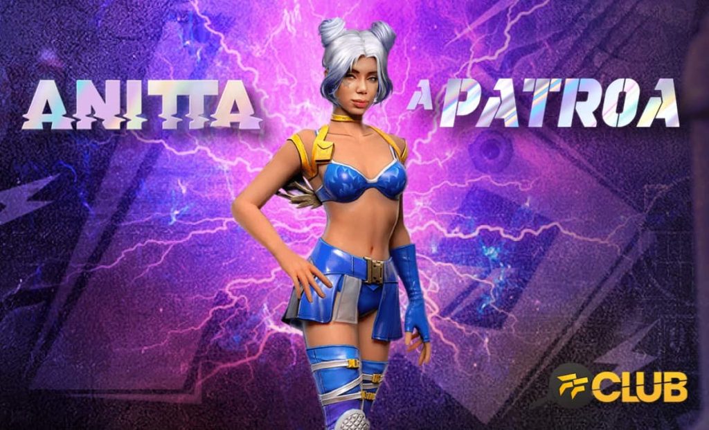 FF: Site revela novo codiguin infinito do evento da personagem de Anitta -  Pichau Arena