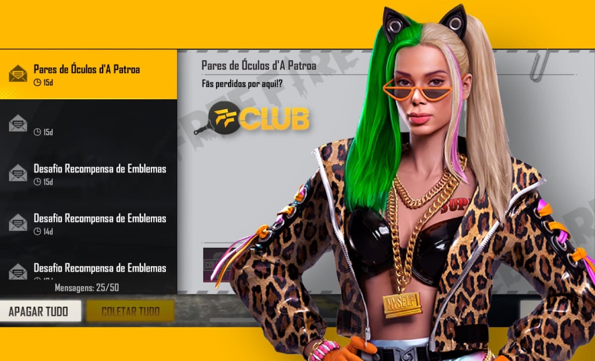 CODIGUIN FF: Código Free Fire infinito da Anitta é revelado