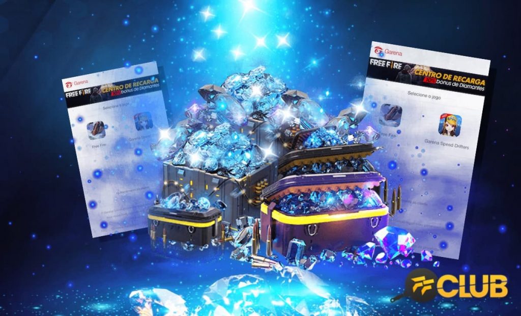FF: Recarga jogo traz 100% de bônus ao recarregar diamantes - Pichau Arena